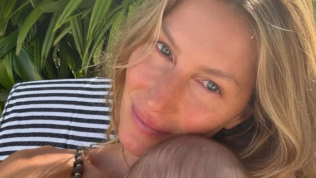 Gisele Bündchen mostra raras fotografias do filho bebê