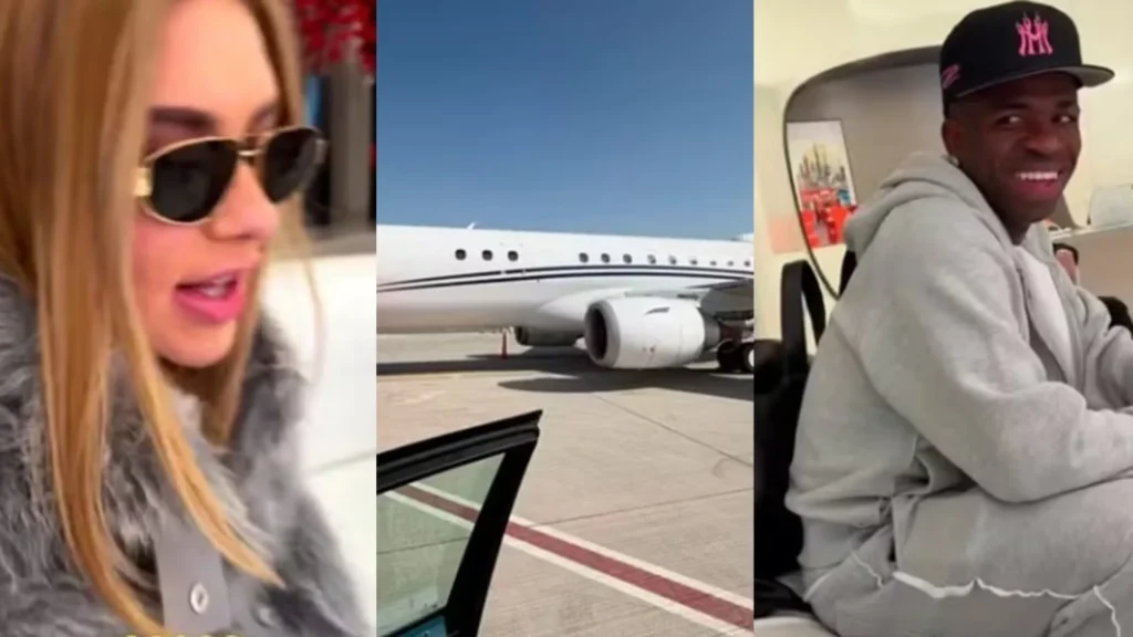 Após confirmar Natal longe dos filhos, Virginia viaja a Dubai com Vini Jr