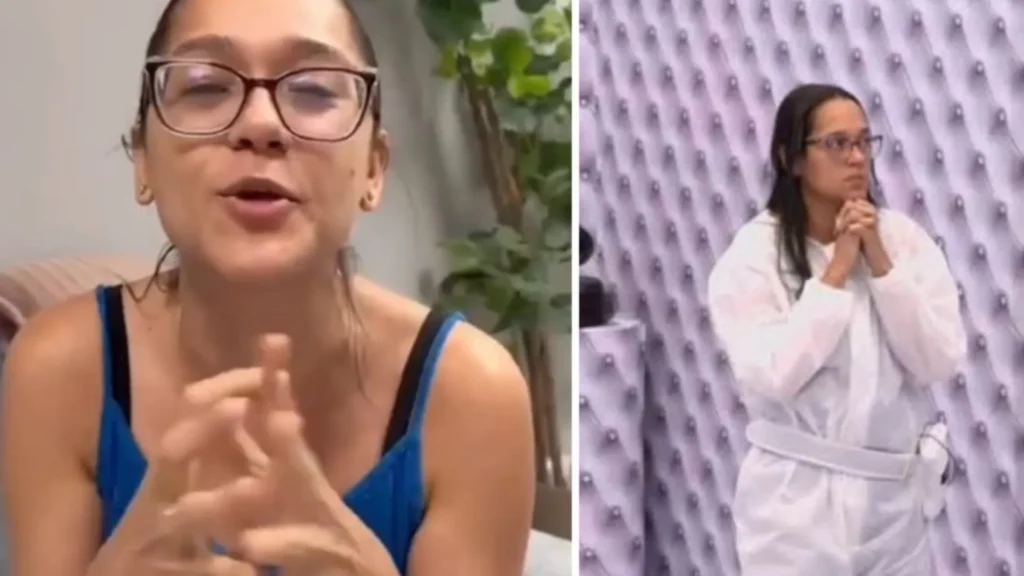 Rafaella tranquiliza fãs após mal-estar no Quarto Branco do BBB 26
